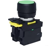 LA115 Series Interrupteur à bouton-poussoir avec contacts normalement ouverts et normalement fermés réinitialisation automatique pour contrôle double fonction (LA115-A1-11/G)