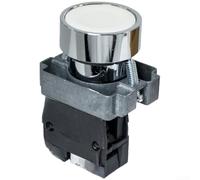 LA188 Série Interrupteur à bouton-poussoir en alliage de zinc avec voyant lumineux - Interrupteur à clé Start/Arrêt, IP40, température de fonctionnement de -40 °C à 85 °C, diamètre de montage de 22 mm