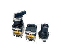 LA38-11X/2 LA38-20X/3 22mm rotary knob selector rotary lock long handle switch 2 3-position 1NO1NC 2NO, long handle lock button NWPNLXEA(3nd gear,RESET_1NO 1NC)