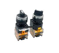 LA38-11X/2 LA38-20X/3 22mm rotary knob selector rotary lock short handle switch 2 3-position 1NO1NC 2NO, short handle lock butto NWPNLXEA(3nd gear,RESET_2NO)
