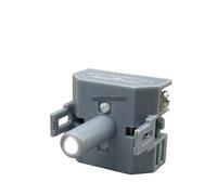 LA38/39 button switch LED lamp holder auxiliary base 6.3V12V24V36V110V220V red green yellow Blue White NWPNLXEA(Weiß,220V)