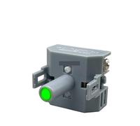 LA38/39 button switch LED lamp holder auxiliary base 6.3V12V24V36V110V220V red green yellow Blue White NWPNLXEA(Green,380V)