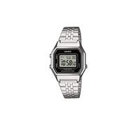 Casio Montre LA-680WEA-1EF Vintage numérique Acier inoxydable 29 mm Femme Argenté