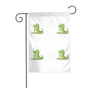 LAABBE Mât de drapeau de jardin imprimé crocodile câlin extérieur cour décoration mode 30,5 x 45,7 cm