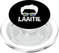 Laaitie Afrique du Sud Garçon Silhouette Wear South African Man PopSockets PopGrip pour MagSafe