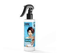 LAAV Nettoyant Tableau de Bord Voiture Cockpit Cleaner (250 ML) I Nettoyant Plastique Voiture Interieur I Renovateur Plastique Voiture Interieur I Produit Voiture Nettoyage Intérieur I PFC-Free
