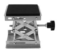 Lab Jack - Plate-forme de laboratoire réglable, construction métallique robuste, fonction de levage de ciseaux lisse, appareil portable à commande manuelle | Pour l'application de recherche sur les te