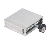 Lab Lifting Table | 100x100mm Aluminum Alloy Manual Adjustment Platform | 5kg Capacity for Physics/Chemistry/Biology Experiments | Secure - Grip Base