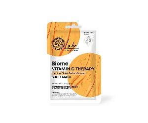 Lab Masque en tissu visage Vitamine C usage unique