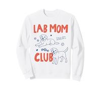 Lab Mom Club Labrador Dog Owner Dog Mom Mama Mothers Day Sweatshirt
