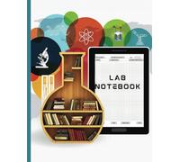 Lab Notebook | 120 Pages | 5x5 Quad Ruled Graph Paper | 8.5 x 11 | Ideal for Research, School, College & Work | Laboratory Book |