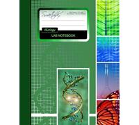 Lab Notebook: Biology Laboratory Notebook for Science Student / Research / College [ 101 pages * Perfect Bound * 8 x 10 inch ]