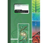 Lab Notebook: Biology Laboratory Notebook for Science Student / Research / College [ 103 NON DUPLICATE pages * Hardcover * 8.25 x 11 inch ]