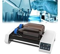 Lab Roller Mixer, Roller Mixer 4 Rollers Test Tube Roller Lab Roller Shaker with Brushless Motor Horizontal Rolling Speed 20 to 80rpm Specs φ45 to 100mm Max Capacity 1L Reagent Bottle