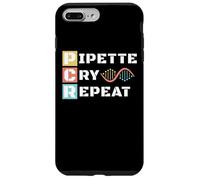 Lab Tech DNA Technicien Biologie moléculaire Pipette Science Coque pour iPhone 7 Plus/8 Plus