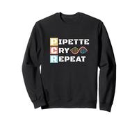 Lab Tech DNA Technicien Biologie moléculaire Pipette Science Sweatshirt