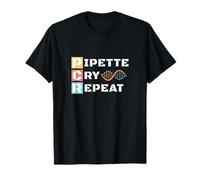 Lab Tech DNA Technicien Biologie moléculaire Pipette Science T-Shirt