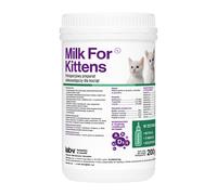 Lab-v Milk For Kittens - lait pour chatons 200 g - Kit comprenant un biberon et des tétines