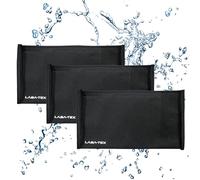 LABA-TEX - Tapis anti-inondation avec poignée, 3 pièces: 50 x 25 cm, Sacs sans sable activés à l'eau, Sécurise le porte et garage, capacité d'absorption de 5 l