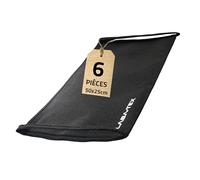 LABA-TEX - Tapis anti-inondation avec poignée, 6 pièces: 50 x 25 cm, Sacs sans sable activés à l'eau, Sécurise le porte et garage, capacité d'absorption de 5 l