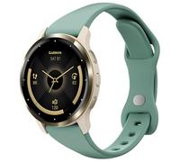 Laband Bracelet de montre de rechange fin en silicone de 22 mm compatible avec Garmin Venu 3/Venu 2/Venu 4 45 mm/Vivoactive 4, bracelet de rechange fin et souple pour Forerunner 570 47 mm/265/255/255