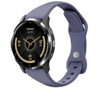 Laband Bracelet de montre de rechange fin en silicone de 22 mm compatible avec Garmin Venu 3/Venu 2/Venu 4 45 mm/Vivoactive 4, bracelet de rechange fin et souple pour Forerunner 570 47 mm/265/255/255