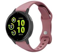 Laband Bracelet de montre fin en silicone compatible avec Garmin Vivoactive 6/5/3/3 Music/Forerunner 570 42 mm/165/55/645/245, bracelet de rechange fin et souple pour Venu/Venu Sq 2 pour homme et