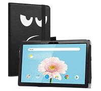Labanema Coque avec Teclast P20HD, Slim Fit Cuir PU étui Housse Fin et Pliable Coque pour 10.1" Teclast P20HD /Teclast M40 Tablet - Don't Touch