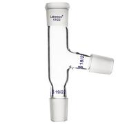 Labasics Adaptateur de Distillation 3 Voies avec Joints 19/22 pour Appareil de Distillation