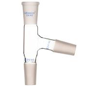 Labasics Adaptateur de Distillation 3 Voies avec Joints 24/40 pour Appareil de Distillation