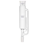 Labasics Appareil D'extraction de Type Soxhlet de 500 ml, Soxhlet en Verre Borosilicaté avec Joint Supérieur 45/40 et Joint Inférieur 24/40 Appareil D'extraction Soxhlet de Laboratoire, Unité Simple