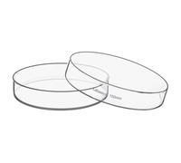 Labasics Boîte de Pétri avec Couvercle, Verre Borosilicate, Haute Transparence pour Utilisation en Laboratoire, Idéale pour les Expériences Scientifiques, Diamètre de 150 mm, Pack de 1