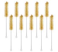 Labasics Brosses pour Tubes à Essai, Lot de 10 Brosses de Nettoyage en Soies pour Tubes à Essai avec Extrémité à Tufs Radiale Adaptées à Une Utilisation en Laboratoire, Taille S