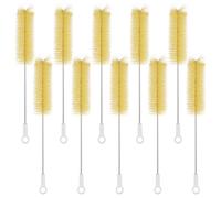 Labasics Brosses pour Tubes à Essai, Lot de 10 Brosses de Nettoyage en Soies pour Tubes à Essai avec Extrémité à Tufs Radiale Adaptées à Une Utilisation en Laboratoire, Taille L