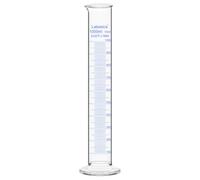 Labasics Cylindre Gradué en Verre Borosilicate de 1000 ml, Cylindre de Mesure Robuste pour Utilisation en Laboratoire, 1 Pièce