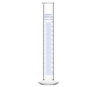 Labasics Cylindre Gradué en Verre Borosilicate de 250 ml, Cylindre de Mesure Robuste pour Utilisation en Laboratoire, 1 Pièce