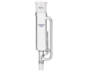 Labasics Extracteur Soxhlet type 500 ml en verre borosilicate, joint supérieur 50/42 et joint inférieur 24/29, appareil d'extraction de laboratoire, unité unique