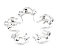 Labasics Keck de laboratoire en Métal, Labasics Keck de laboratoire en Métal, 5 pièces 14mm Laboratoire Pince Keck #14 Clips Keck pour 14/20 Verre Accessoire de Laboratoire