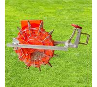 Labasuan Semoir agricole réglable pour Tracteur, en Acier Inoxydable, avec 8 Roues semeuses, Robuste et Adaptable à Votre Tracteur, pour Le semis de maïs, d'arachide et de soja