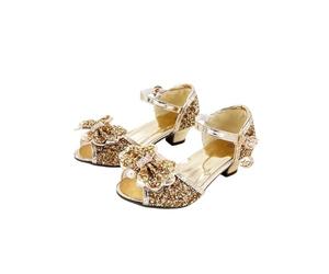 LaBay Mules a N uds et Paillettes Dorees