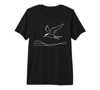 Labbe Linéaire Observateur d'oiseaux T-Shirt Haut de Gamme