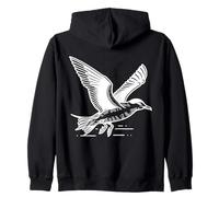 Labbe pomarin Linéaire Ornithologue Sweat à Capuche