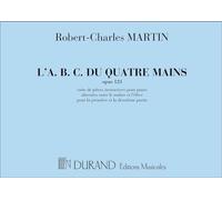 Martin ROBERT-charles - L'a.b.c. Du Piano 4 Mains Op. 123