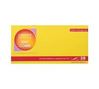 Labcatal Zinc Cuivre Oligosol 28 ampoules