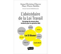 L'abécédaire De La Loi Travail - Décryptage Des Mesures Phare, Incidences Pour Les Opérations M&a