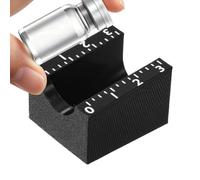 Label Applicator Set - Manual Precision Alignment System for Vials, 3ml 10ml Bottle Labeling Tool Kit, Small Jar Sticker Placement Device, DIY Workshop Lab Craft Use, Perfume Sample Containers