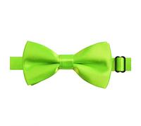 LABEL-CRAVATE Noeud-papillon vert-anis-fluo déjà noué et réglable, finitions main