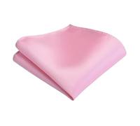 LABEL-CRAVATE Pochette de costume satin rose - Mouchoir de poche homme élégant - Accessoire mariage, soirée, cérémonie - Format carré 21 x 21 cm