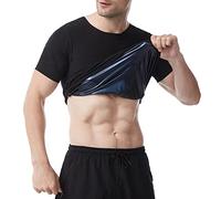 Label Dress Shirts for Men Big and Tall Sports Lose Weigh O Neck Sport Fashion T Shirt Blouse Mens Button Down, bleu, S