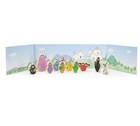 Label Label Barbapapa Houten Blokken Familie